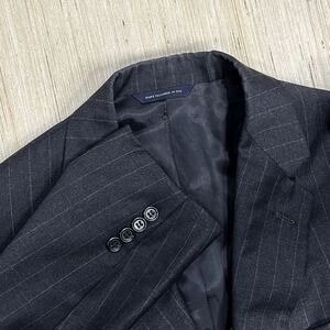 Loro Piana Brooks Brothers Mens Blazer Black Wool 40 R Sport Coat Golden Fleece